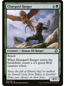 Magic: The Gathering Elturgard Ranger (182) Near Mint