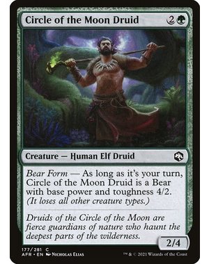 Magic: The Gathering Circle of the Moon Druid (177) Near Mint