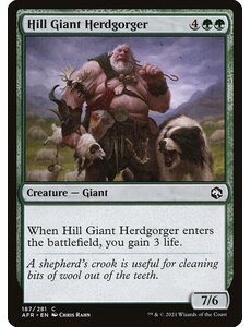 Magic: The Gathering Hill Giant Herdgorger (187) Near Mint
