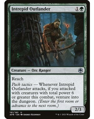 Magic: The Gathering Intrepid Outlander (191) Near Mint