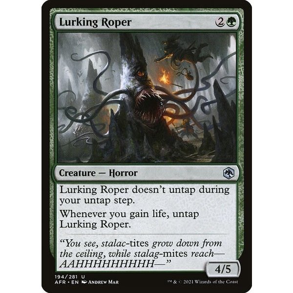 Magic: The Gathering Lurking Roper (194) Near Mint Foil