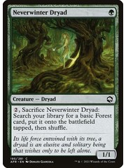 Magic: The Gathering Neverwinter Dryad (195) Near Mint
