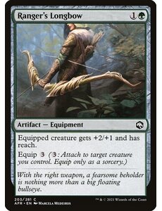 Magic: The Gathering Ranger's Longbow (203) Near Mint Foil