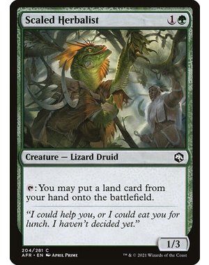 Magic: The Gathering Scaled Herbalist (204) Near Mint