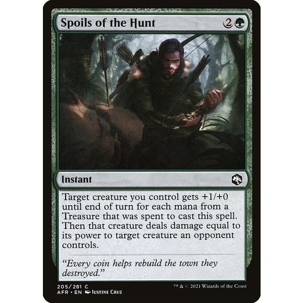 Magic: The Gathering Spoils of the Hunt (205) Near Mint