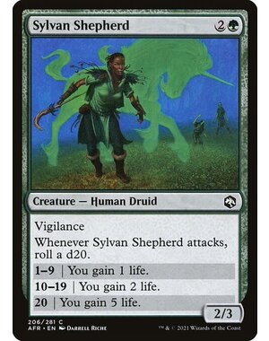 Magic: The Gathering Sylvan Shepherd (206) Near Mint