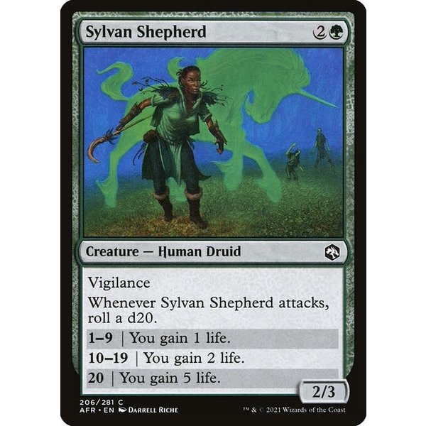 Magic: The Gathering Sylvan Shepherd (206) Near Mint