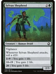 Magic: The Gathering Sylvan Shepherd (206) Near Mint Foil