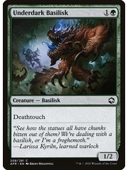 Magic: The Gathering Underdark Basilisk (208) Near Mint Foil