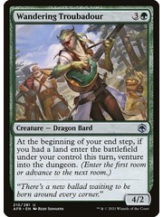 Magic: The Gathering Wandering Troubadour (210) Near Mint Foil