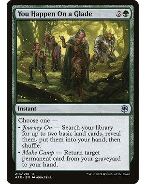 Magic: The Gathering You Happen On a Glade (214) Near Mint
