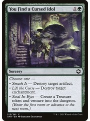 Magic: The Gathering You Find a Cursed Idol (213) Near Mint