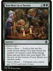 Magic: The Gathering You Meet in a Tavern (215) Near Mint