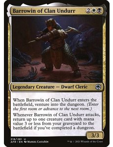 Magic: The Gathering Barrowin of Clan Undurr (218) Near Mint