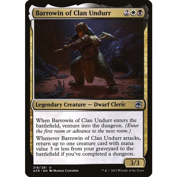 Magic: The Gathering Barrowin of Clan Undurr (218) Near Mint