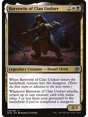 Magic: The Gathering Barrowin of Clan Undurr (218) Near Mint Foil