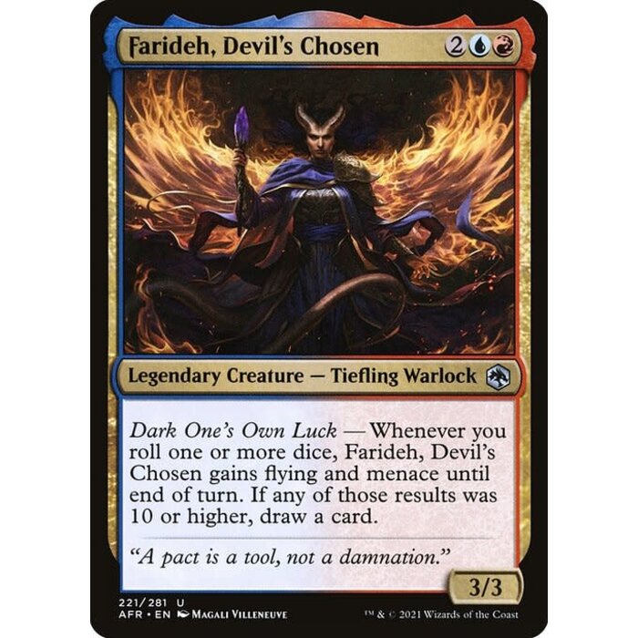 Magic: The Gathering Farideh, Devil's Chosen (221) Near Mint