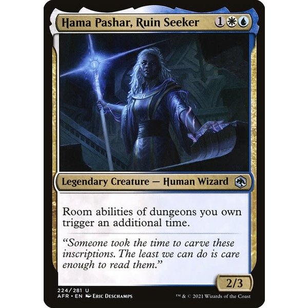 Magic: The Gathering Hama Pashar, Ruin Seeker (224) Near Mint