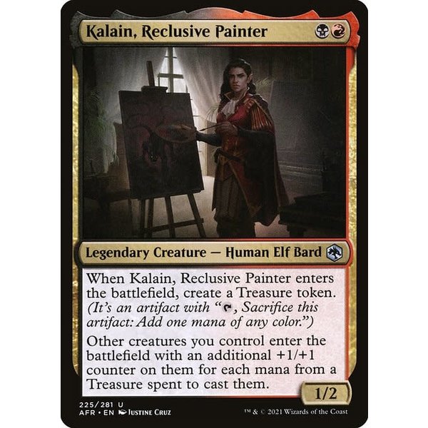 Magic: The Gathering Kalain, Reclusive Painter (225) Near Mint