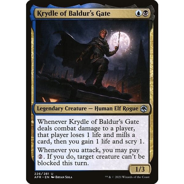 Magic: The Gathering Krydle of Baldur's Gate (226) Near Mint