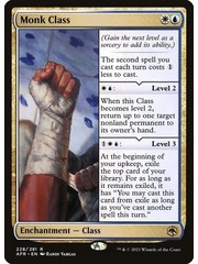 Magic: The Gathering Monk Class (228) Near Mint Foil