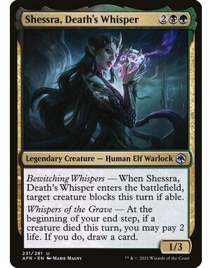 Magic: The Gathering Shessra, Death's Whisper (231) Near Mint