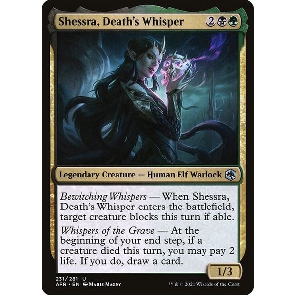 Magic: The Gathering Shessra, Death's Whisper (231) Near Mint