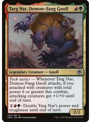 Magic: The Gathering Targ Nar, Demon-Fang Gnoll (234) Near Mint