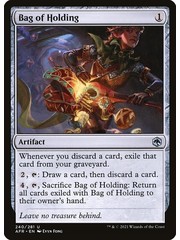 Magic: The Gathering Bag of Holding (240) Near Mint Foil