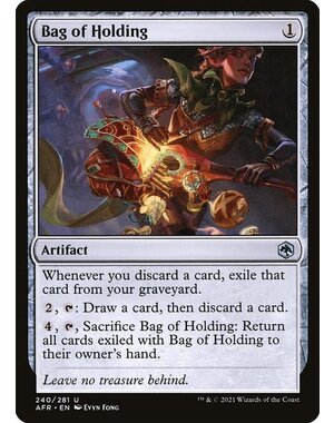 Magic: The Gathering Bag of Holding (240) Near Mint Foil