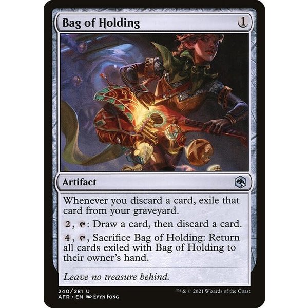 Magic: The Gathering Bag of Holding (240) Near Mint Foil