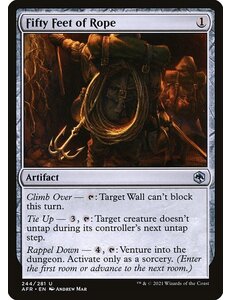 Magic: The Gathering Fifty Feet of Rope (244) Near Mint
