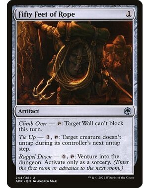Magic: The Gathering Fifty Feet of Rope (244) Near Mint