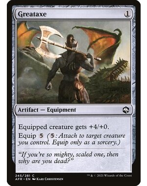 Magic: The Gathering Greataxe (245) Near Mint