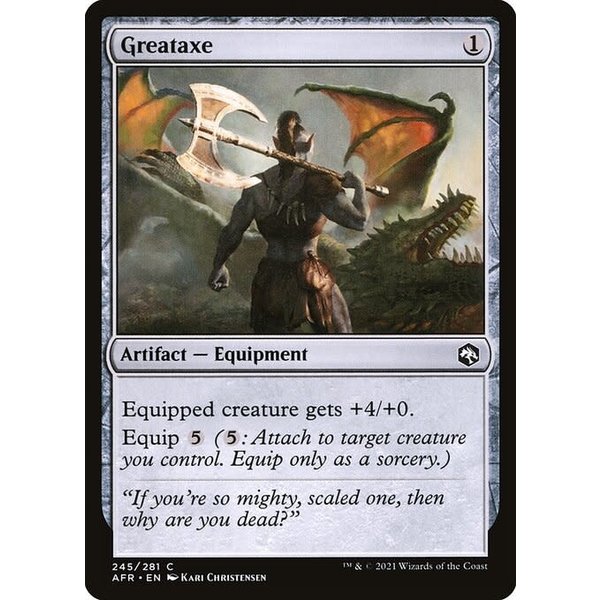 Magic: The Gathering Greataxe (245) Near Mint
