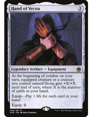 Magic: The Gathering Hand of Vecna (246) Near Mint