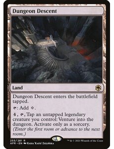 Magic: The Gathering Dungeon Descent (255) Near Mint Foil