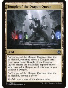 Magic: The Gathering Temple of the Dragon Queen (260) Near Mint