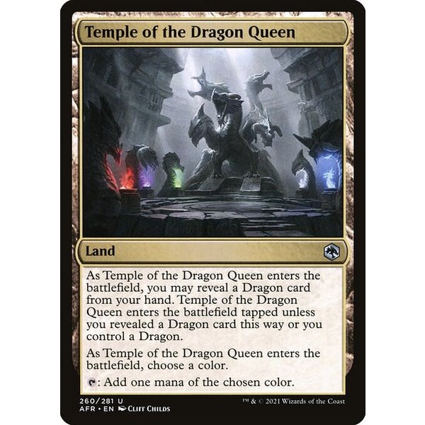 Magic: The Gathering Temple of the Dragon Queen (260) Near Mint