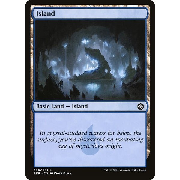 Magic: The Gathering Island (266) Near Mint Foil