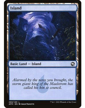 Magic: The Gathering Island (269) Near Mint Foil