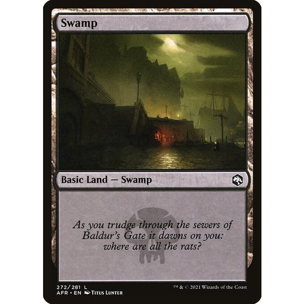 Magic: The Gathering Swamp (272) Near Mint Foil