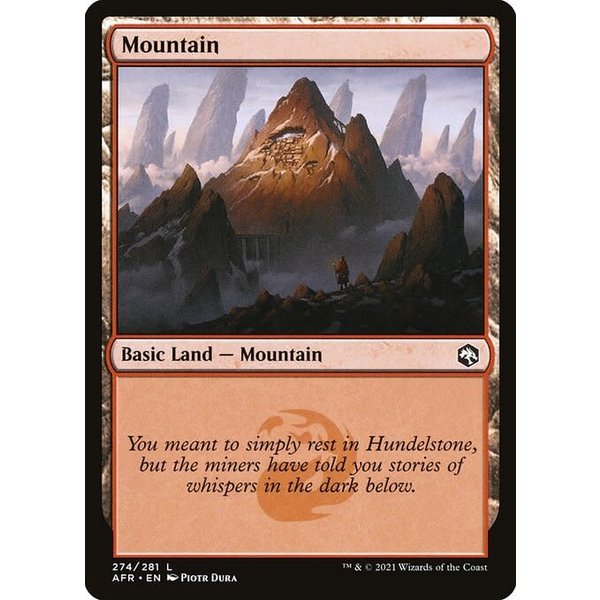 Magic: The Gathering Mountain (274) Near Mint Foil