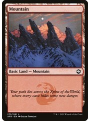 Magic: The Gathering Mountain (275) Near Mint Foil