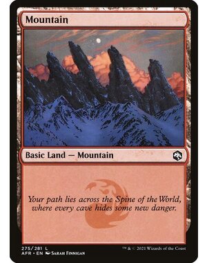 Magic: The Gathering Mountain (275) Near Mint Foil