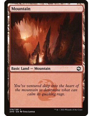 Magic: The Gathering Mountain (276) Near Mint