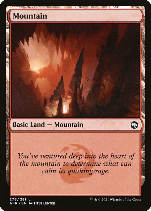 Magic: The Gathering Mountain (276) Near Mint - Kingslayer Games