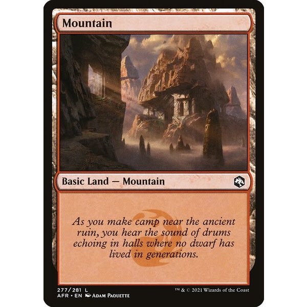 Magic: The Gathering Mountain (277) Near Mint