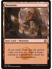 Magic: The Gathering Mountain (277) Near Mint Foil