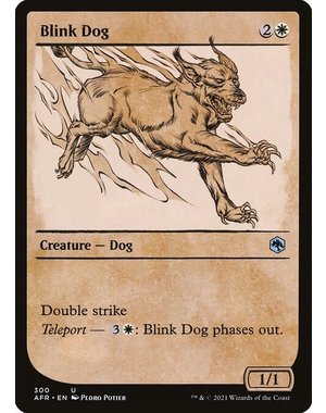Magic: The Gathering Blink Dog (Showcase) (300) Near Mint